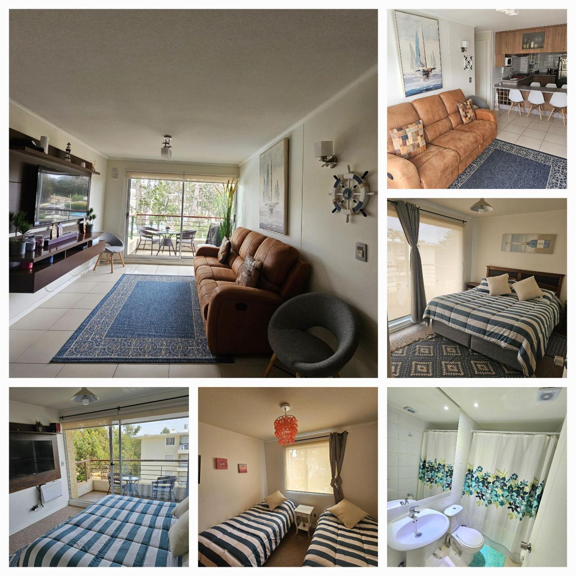 Apartamento Depto Parque Mar El Tabo